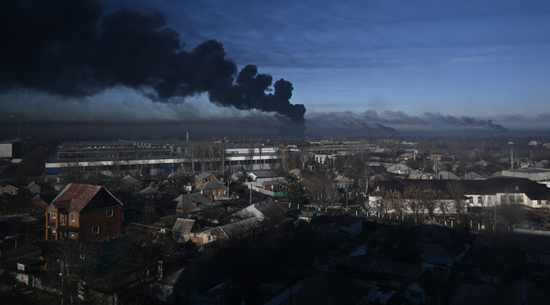 Ukraine capital Kyiv rocked by Russian explosion | Sangbad Pratidin
