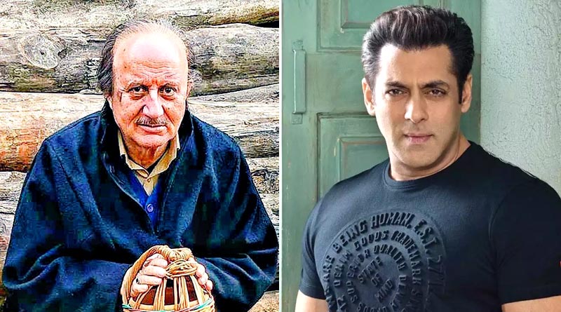 Here is how Salman Khan reacted after watching The Kashmir Files, reveals Anupam Kher | Sangbad Pratidin