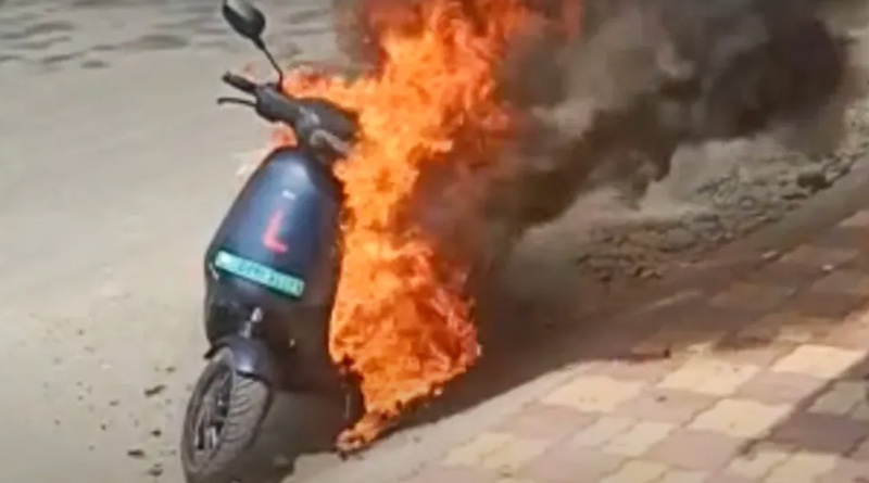 Ola S1 Pro Electric Scooter Catches Fire, here is the Company's Responds | Sangbad Pratidin