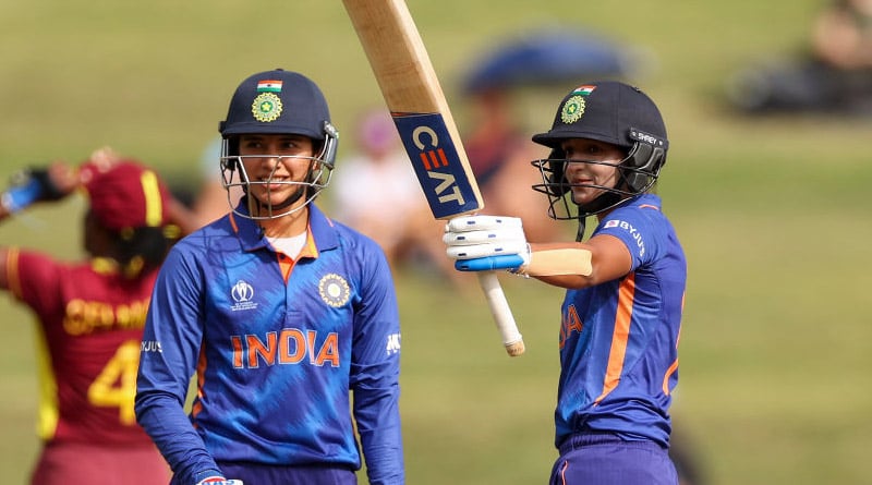 ICC Women's ODI World Cup: Smriti Mandhana smashes 108-ball ton vs West Indies | Sangbad Pratidin
