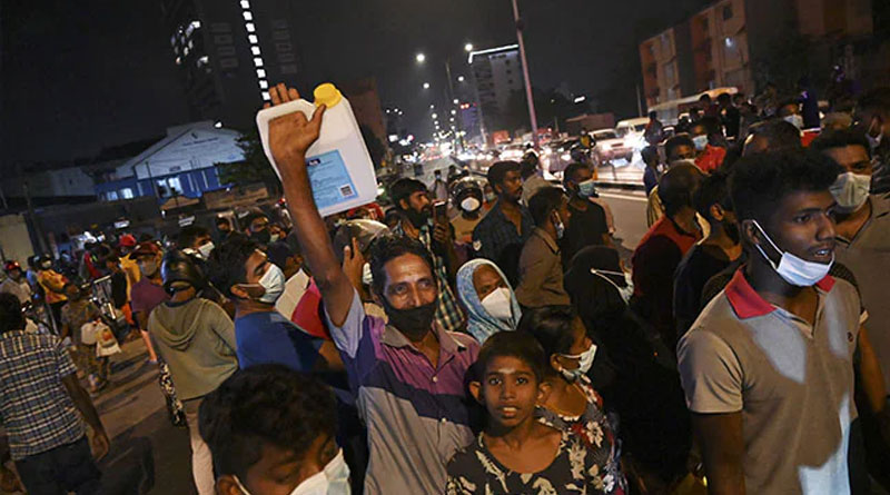 Srilanka Battles Worst Economic Crisis, Troops At Gas Stations