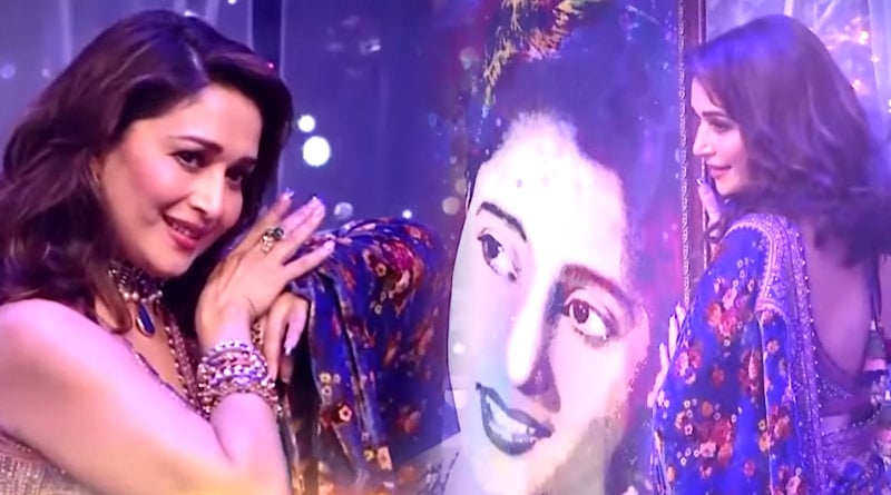 Madhuri Dixit tributes Suchitra Sen on Super Singer Finale | Sangbad Pratidin