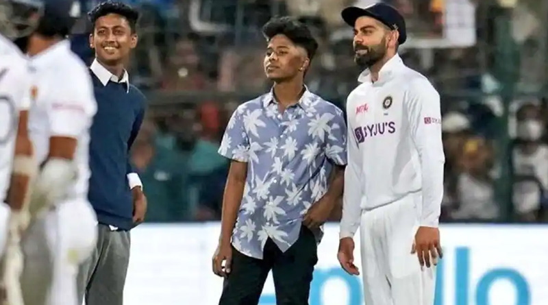যত কাণ্ড চিন্নাস্বামীতে! টেস্ট ম্যাচ দেখতে এসে গ্রেপ্তার কোহলির ৪ ভক্ত