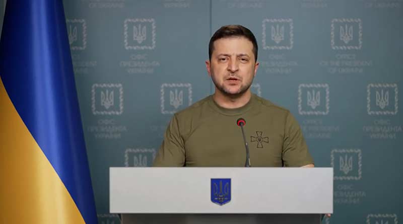 Volodimir Zelensky criticizes NATO's decision not to implement a no-fly zone over Ukraine | Sangbad Pratidin