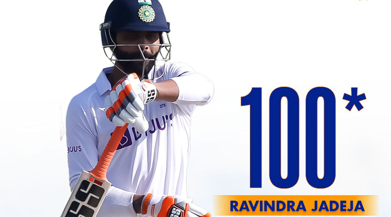 India vs Sri Lanka 1st Test Day 2: Ravindra Jadeja hits hundred | Sangbad Pratidin