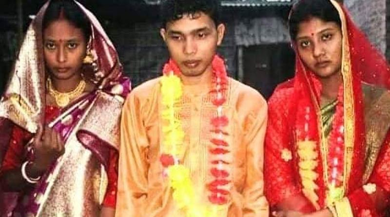 Bangladesh youth marries two lovers together at the same mandap | Sangbad Pratidin