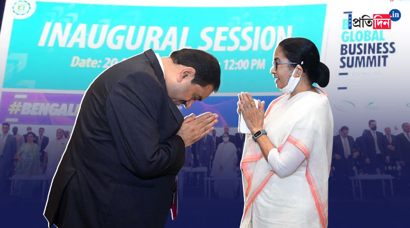 কলকাতায় শুরু লগ্নিযজ্ঞ, বিশ্ববঙ্গ বাণিজ্য সম্মেলনের প্রথম দিন নিউটাউনে চাঁদের হাট, দেখুন অন্দরের ছবি
