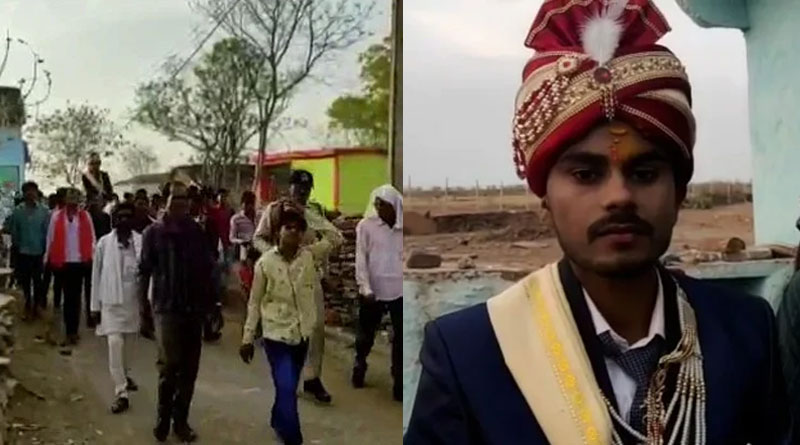 Dalit bridegroom marriage under police protection | Sangbad Pratidin