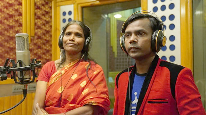 After Badamkaku Bhuban Badyakar Hero Alom recorded song with Ranu Mondal | Sangbad Pratidin