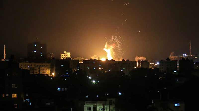 Israel Strikes Gaza In Response To Rocket Attack: Report