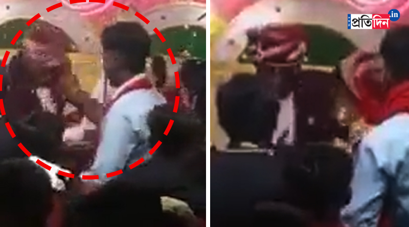 Bride Slaps Groom in Uttar Pradesh on Stage after He Garlands Her, Video Goes Viral | Sangbad Pratidin