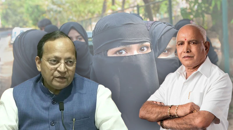 হিজাব থেকে হালাল, বিতর্কের কর্ণাটকে জল মাপতে প্রতিনিধি পাঠাচ্ছে বিজেপি