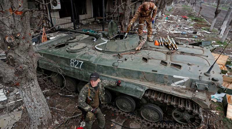 Russia says over 1,000 Ukrainian marines surrender in Mariupol | Sangbad Pratidin