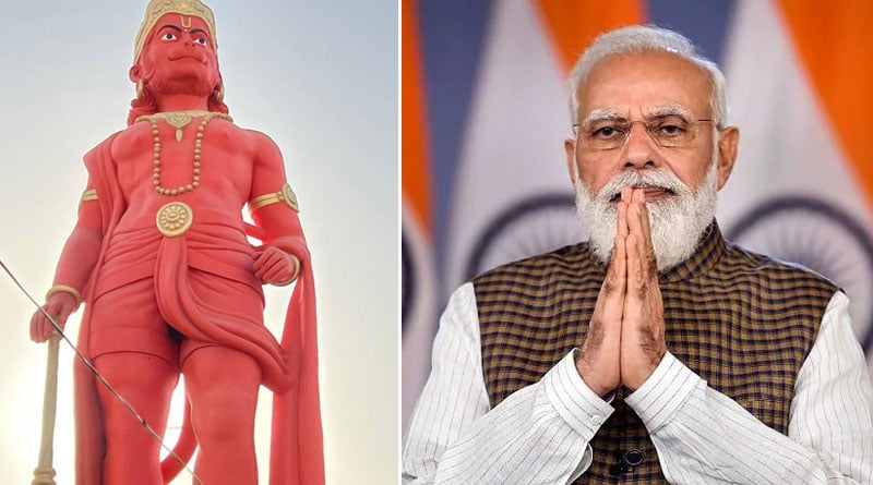 Two more Hanuman statues will be established in Rameswaram and West Bengal, Says PM Modi | Sangbad Pratidin