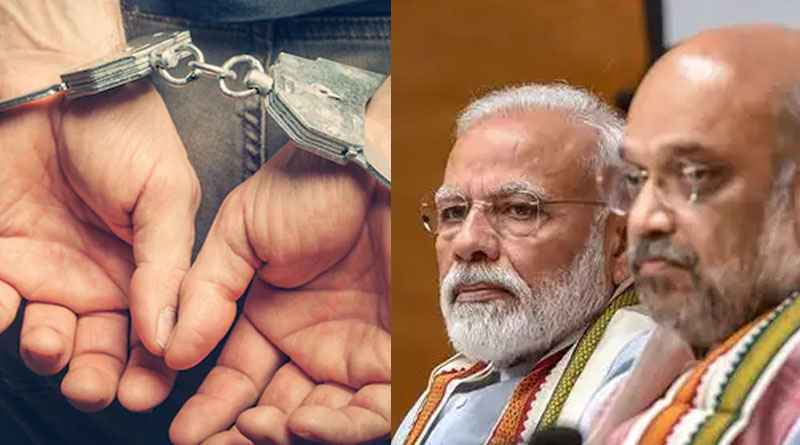 Man arrested in Jabalpur for mimicking Modi and Shah | Sangbad Pratidin
