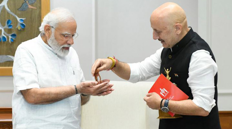 Actor Anupam Kher meets PM Modi। Sangbad Pratidin