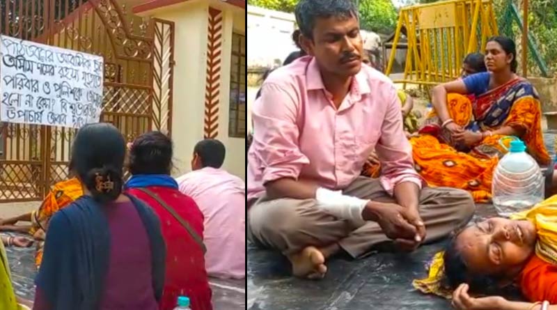ছাত্রমৃত্যুতে ফের উত্তাল বিশ্বভারতী, উপাচার্যের বাড়ির সামনে বিক্ষোভ, ক্লাস বয়কট পড়ুয়াদের