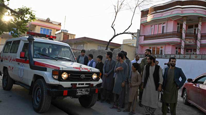 Blast rips apart Afghanistan mosque, over 50 dead | Sangbad Pratidin