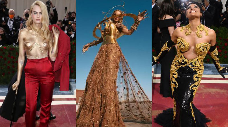 Met Gala 2022: সব্যসাচীর সোনালি শাড়ি, কাঁটার তৈরি পোশাক, ফ্যাশন দুনিয়ার রঙিন ঝলক
