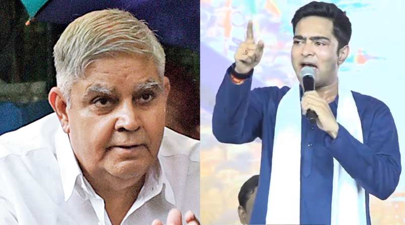 Abhishek Banerjee: ‘ঢিল ঠিক জায়গায় পড়েছে’, বিচারব্যবস্থা ইস্যুতে রাজ্যপালকে ফের খোঁচা অভিষেকের