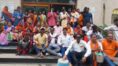 BJP leader Agnimitra Paul stage protest outside Asansol Municipal Corporation । Sangbad Pratidin