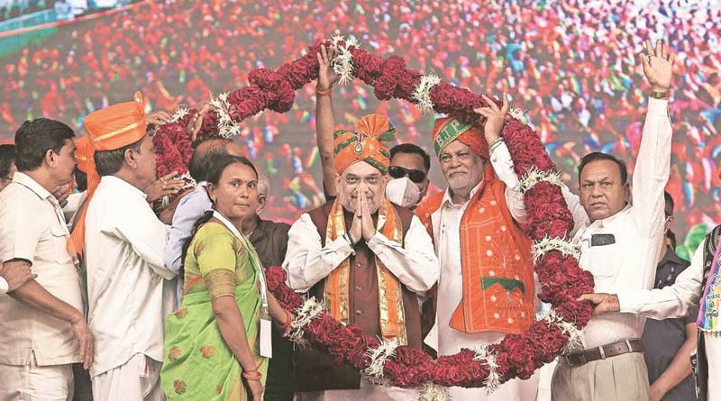 ‘রথযাত্রায় হামলাকারীরা জেলে জগন্নাথ জগন্নাথ বলছে’, গুজরাটে মন্তব্য অমিত শাহর
