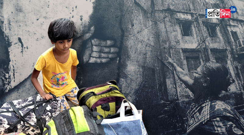 রাতারাতি সরে গিয়েছে ছাদ, নিরাপদ আশ্রয় খুইয়ে পথে বউবাজারের বিপর্যস্তরা, দেখুন ছবি