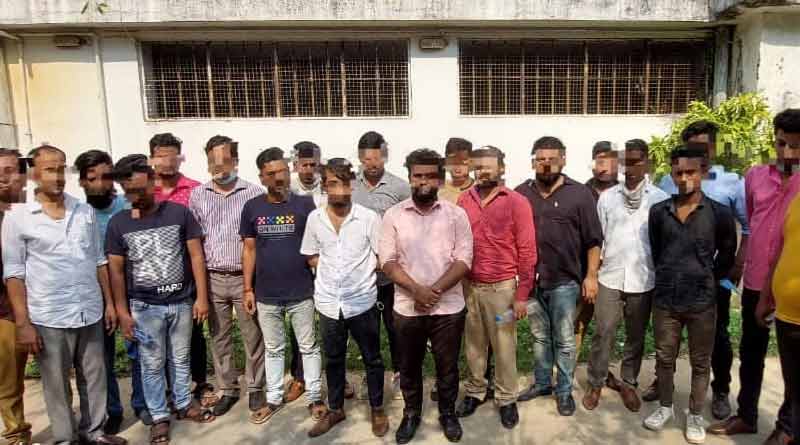 CID allegedly arrested 20 persons from Kolkata । Sangbad Pratidin