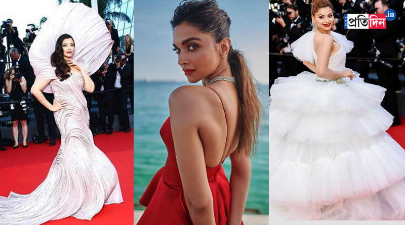 Deepika Padukone, Aishwarya Rai Bachchan mesmerise in dramatic gowns on Cannes Film Festival red carpet | Sangbad Pratidin