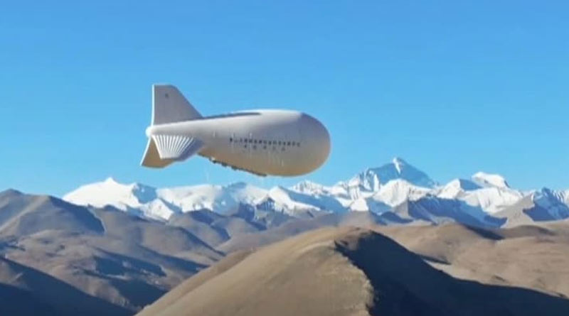 China flies airship to observe atmosphere at record altitude, higher than Mount Everest under its 'Earth Summit Mission 2022' | Sangbad Pratidin