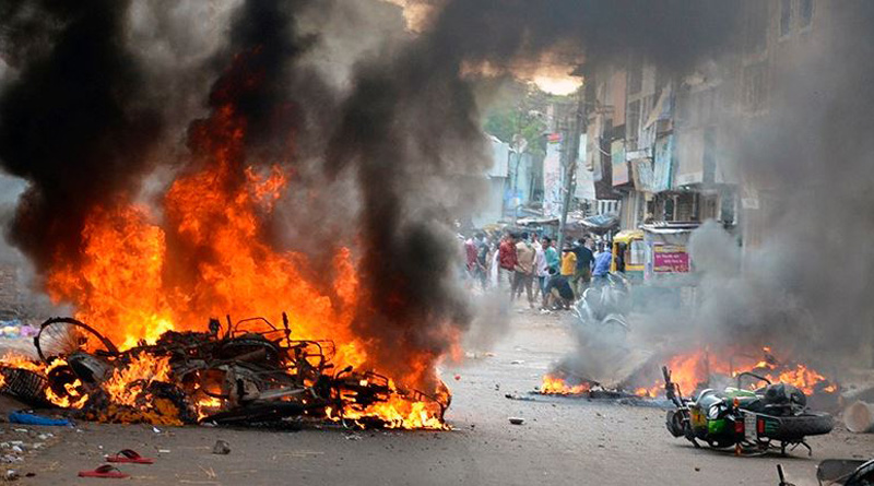 After Communal Clash, Curfew Issued at Madhya Pradesh During Eid | Sangbad Pratidin