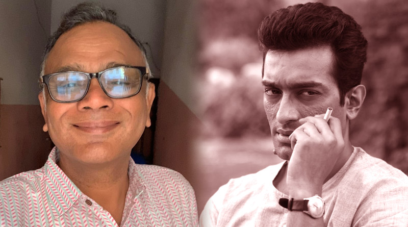 CID DIG impressed by the movie 'Aparajito', made portrait of lead Jeetu Kamal using coffee | Sangbad Pratidin