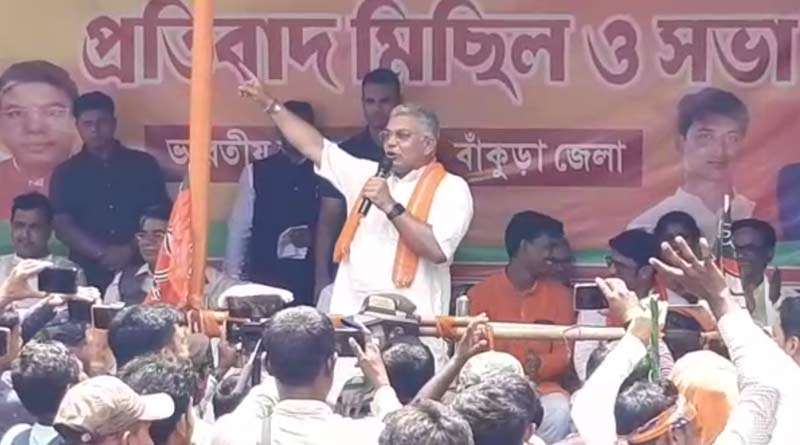 Dilip Ghosh: তৃণমূল নেতাদের ‘পিছনে পেট্রল দেওয়ার’ নিদান, বেফাঁস মন্তব্যে বিতর্কে দিলীপ ঘোষ