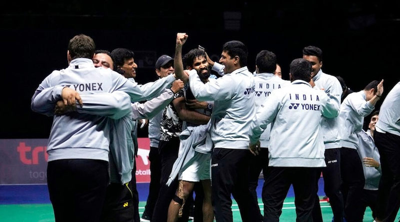 Sports Ministry rewards Indian Badminton team for Thomas Cup triumph | Sangbad Pratidin