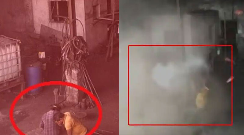 হাওয়া ভরার সময় JCB মেশিনের টায়ারে বিস্ফোরণ, ছিন্নভিন্ন দুই যুবক, ভাইরাল ভিডিও