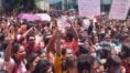 Student of GNM stage protest near Swasthya Bhaban | Sangbad Pratidin