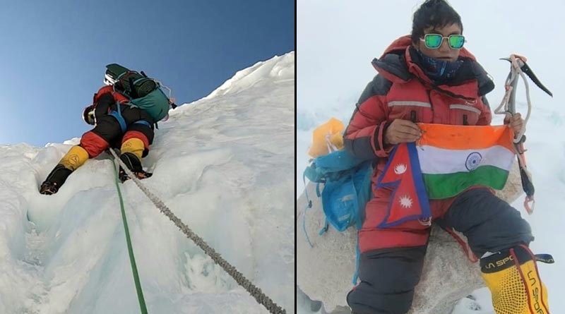 West Bengal woman Piyali Basak successfully climbs mount Everest without oxygen । Sangbad Pratidin