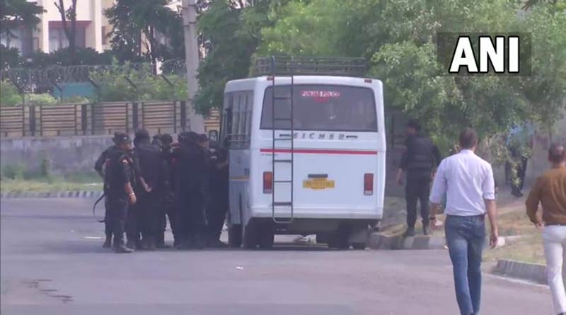 Suspected rocket attack at Punjab intel headquarters in Mohali | Sangbad Pratidin