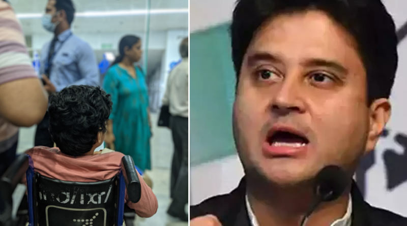 'No human should go through this', Minister Jyotiraditya Scindia on IndiGo denying boarding to specially abled child | Sangbad Pratidin