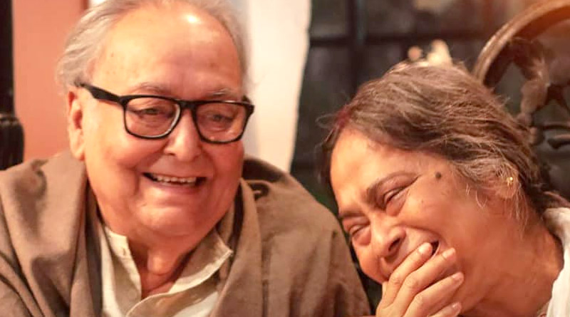 Shiboprosad Mukherjee shares Soumitra Chatterjee and Swatilekha Sengupta's last meeting video on the of Belahuru Release | Sangbad Pratidin