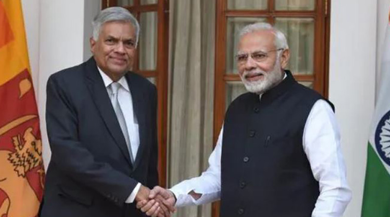 Sri Lanka's new PM Ranil Wickremesinghe thanked PM Modi for India's help amid crisis in Sri Lanka। Sangbad Pratidin