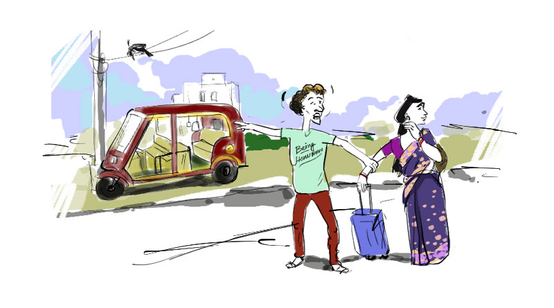 Two housewives leave family, elope with toto drivers at Bagda | Sangbad Pratidin