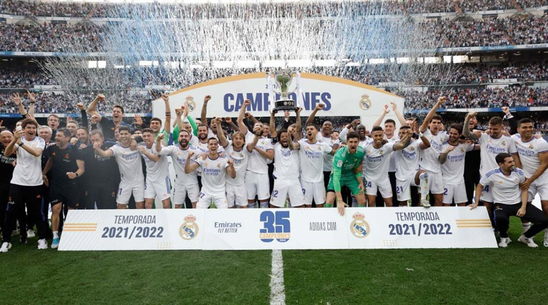 Real Madrid win La Liga | Sangbad Pratidin
