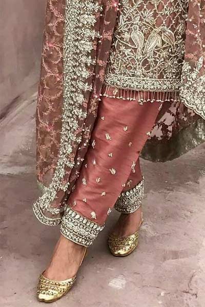 Bridal Golden Shoe
