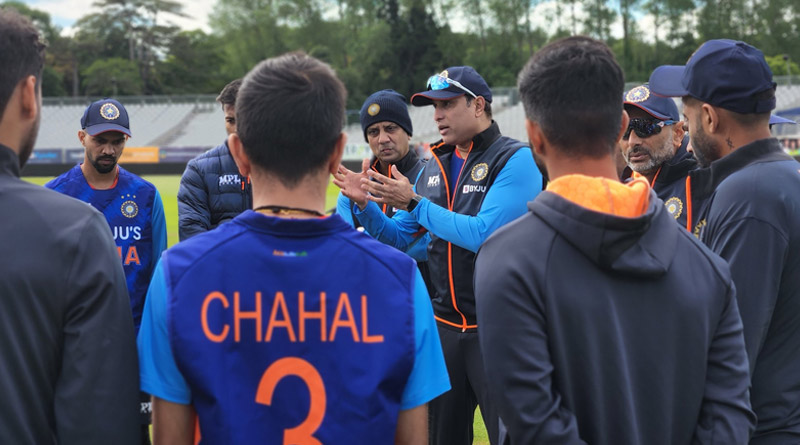 India tour of Ireland: Captain Hardik Pandya, coach VVS Laxman address team huddle | Sangbad Pratidin