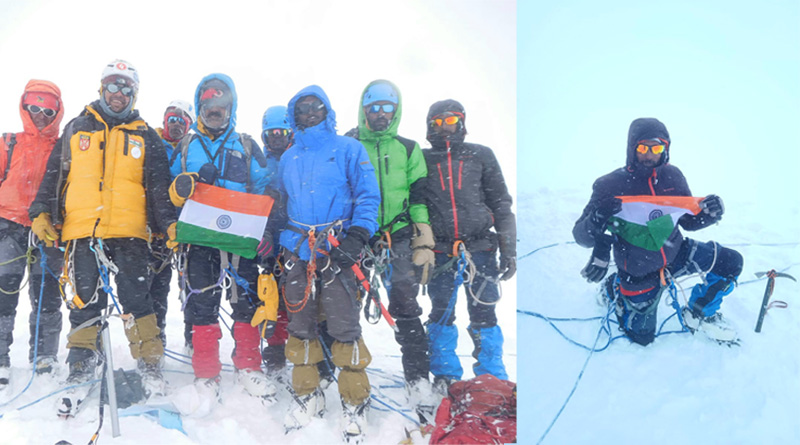 Bengali Mountaineer climbed the Indrasan peak in Himachal Pradesh | Sangbad Pratidin