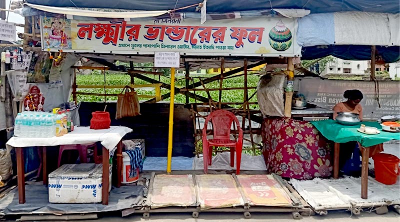 Khardah woman opens flower shop using Lakshmir Bhandar money | Sangbad Pratidin