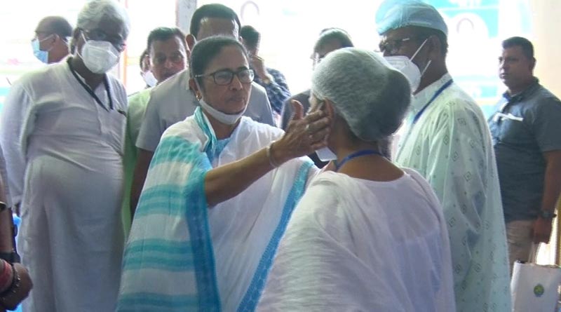 Mamata Banerjee with Nurse Renu