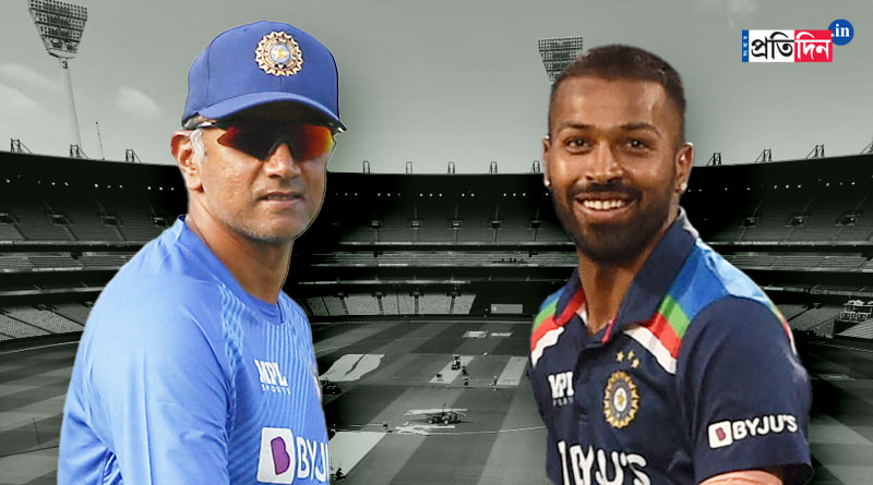 Team India coach Rahul Dravid praises Hardik Pandya, Dinesh Karthik | Sangbad Pratidin