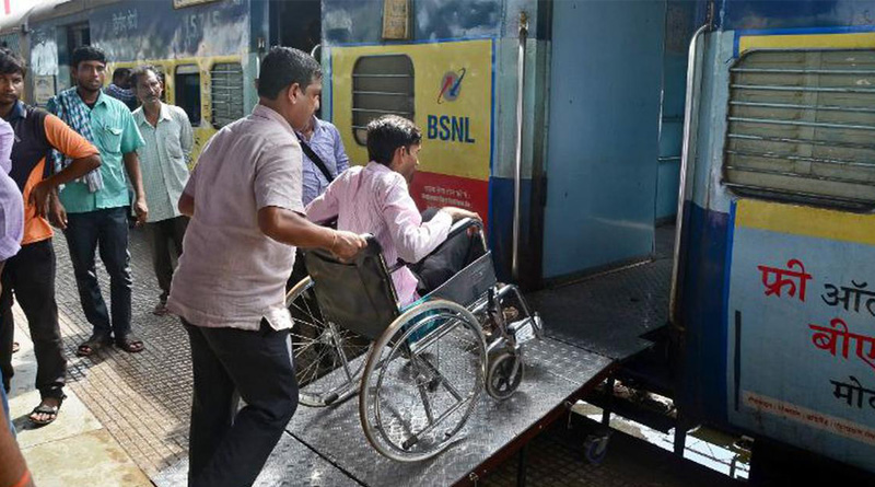 Now disabled passengers have to pay fare to get wheelchair service of Indian Railways | Sangbad Pratidin